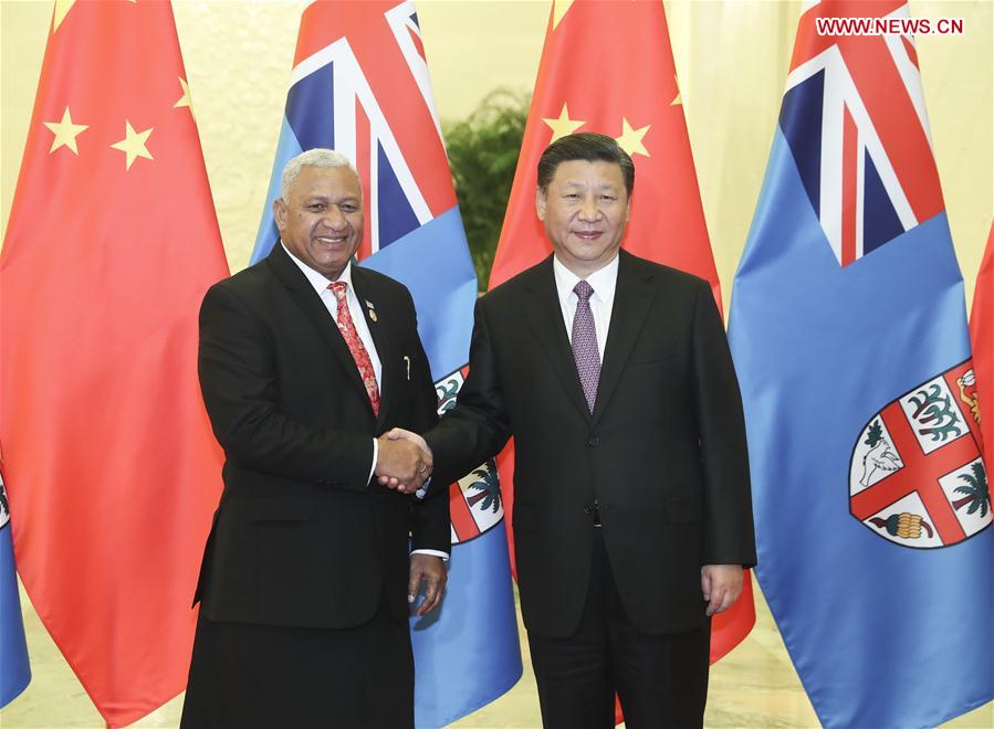 CHINA-BEIJING-XI JINPING-FIJI-MEETING (CN)