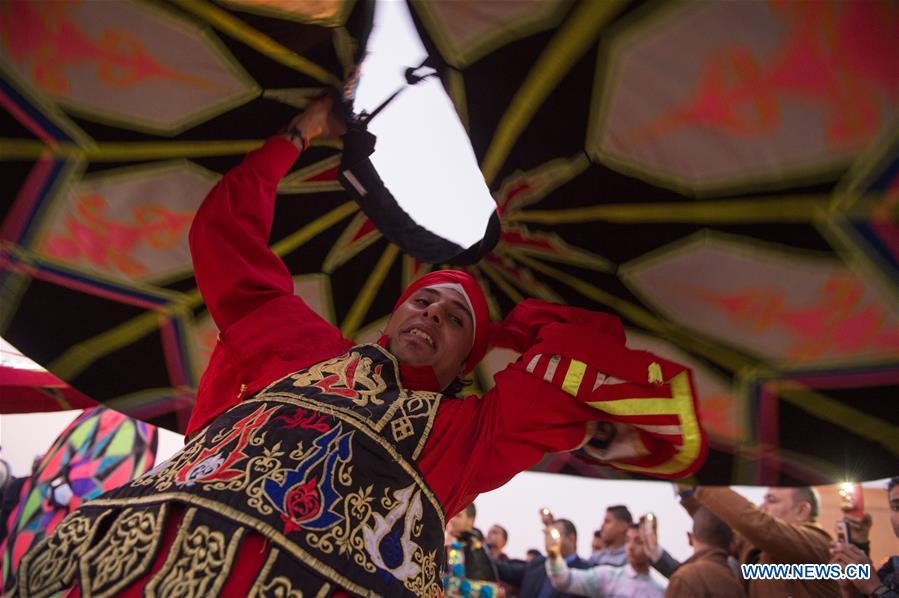 EGYPT-FAYOUM-QASR QAROUN-SUN FESTIVAL