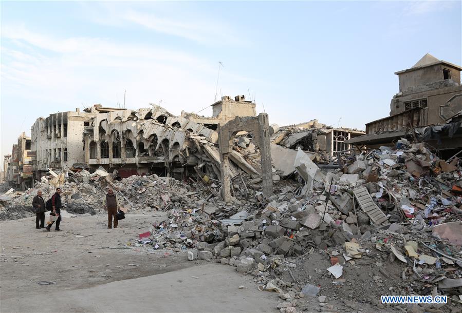 IRAQ-MOSUL-RECONSTRUCTION-SLOW PROGRESS