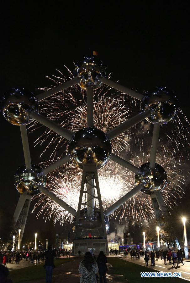 BELGIUM-BRUSSELS-NEW YEAR-CELEBRATIONS