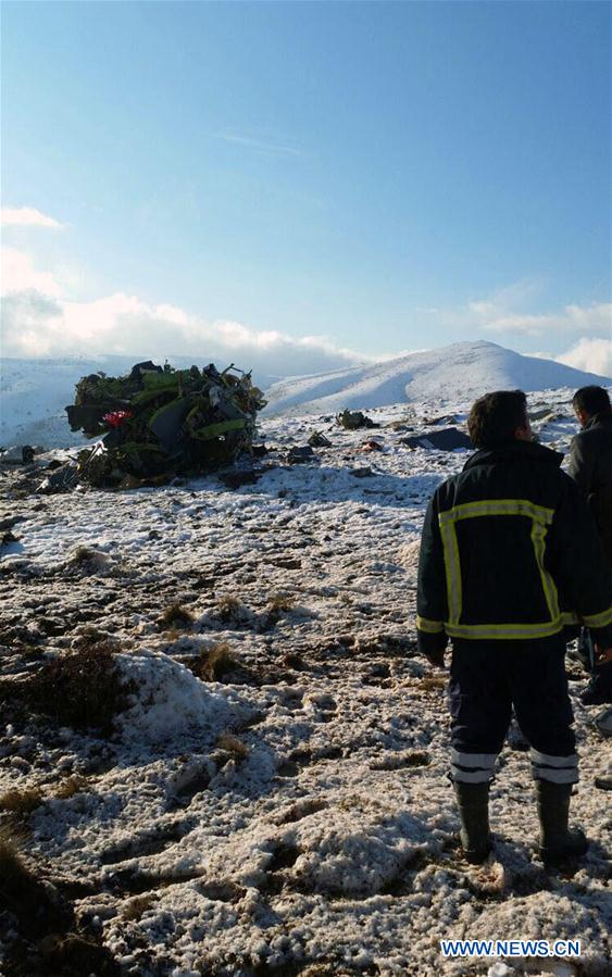 TURKEY-ISPARTA-MILITARY PLANE-CRASH