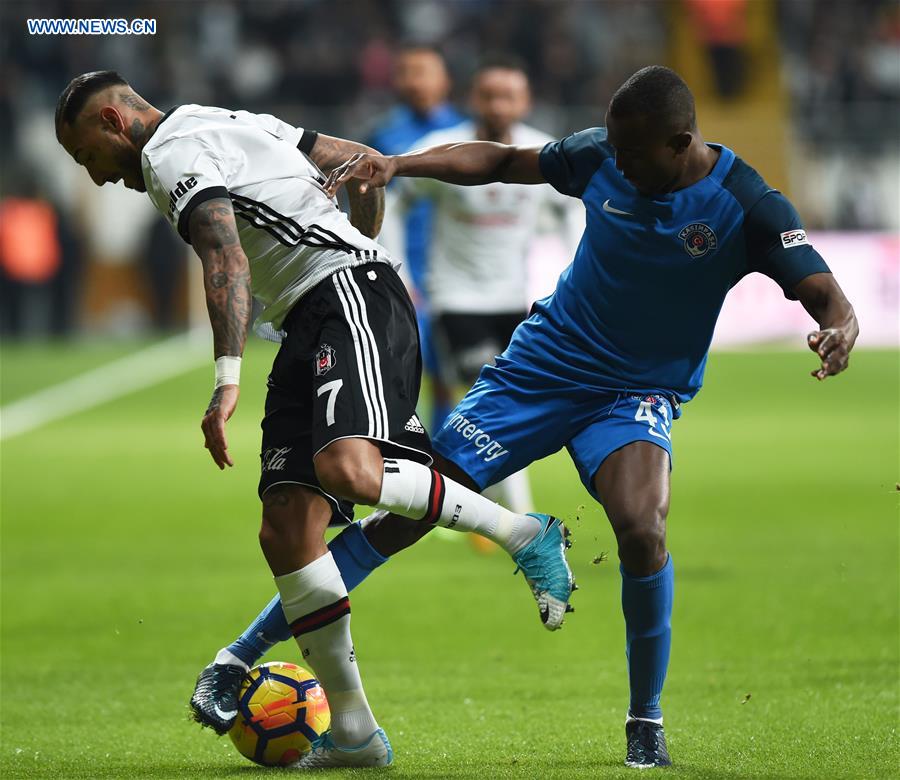 (SP)TURKEY-ISTANBUL-SOCCER-TURKISH SUPER LEAGUE-BESIKTAS VS KASIMPASA