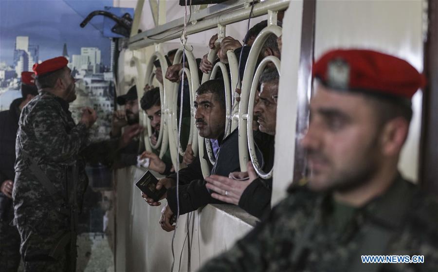 MIDEAST-GAZA STRIP-RAFAH CROSSING-OPENING