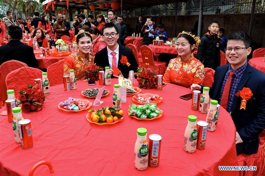 CHINA-PUTIAN-GROUP WEDDING-TRADITIONAL CULTURE (CN)