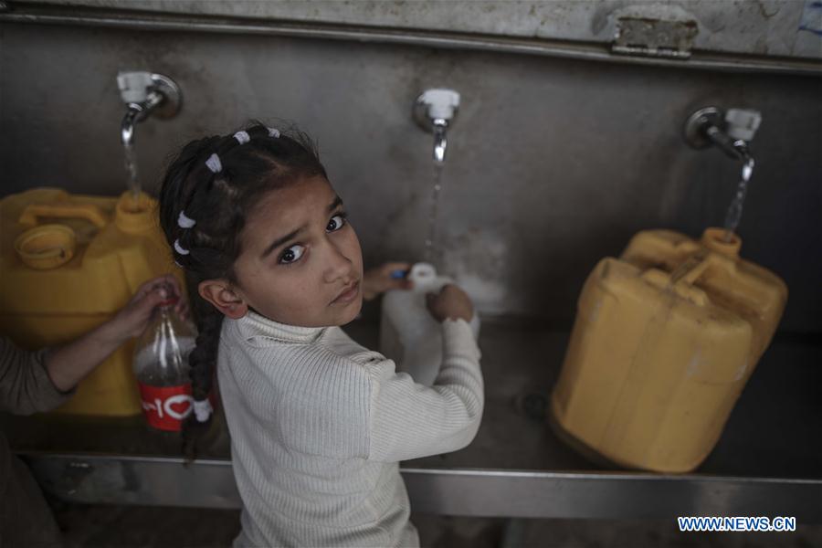 MIDEAST-GAZA-WATER SITUATION