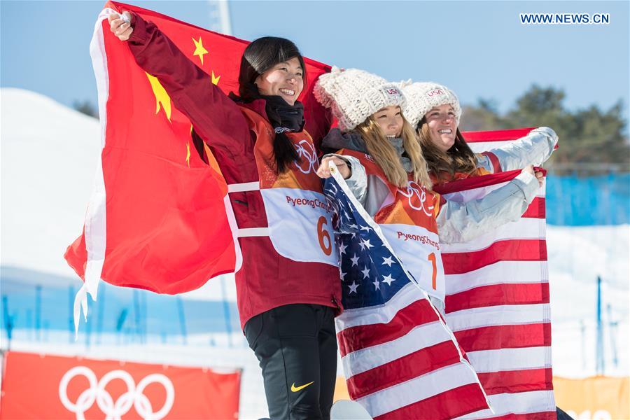 (SP)OLY-SOUTH KOREA-PYEONGCHANG-SNOWBOARD-LADIES' HALFPIPE