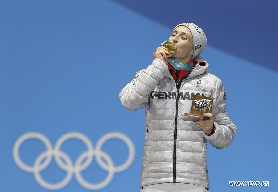 (SP)OLY-SOUTH KOREA-PYEONGCHANG-NORDIC COMBINED-INDIVIDUAL GUNDERSEN NH/10KM-MEDAL CEREMONY 