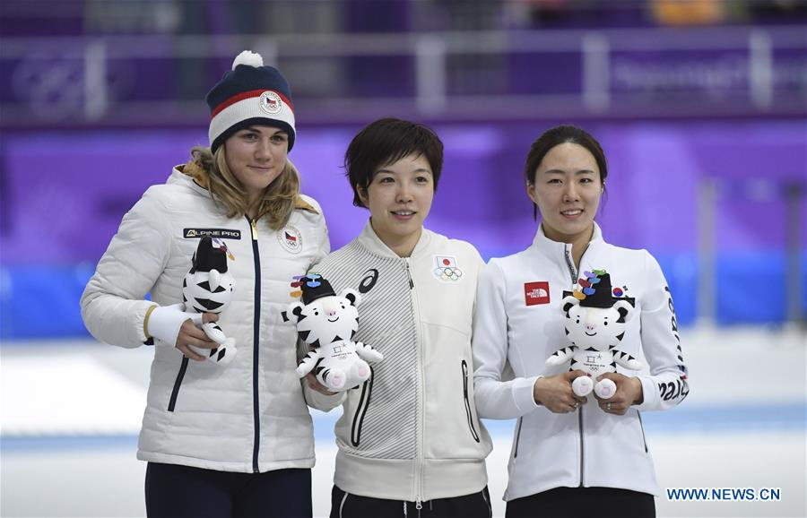 (SP)OLY-SOUTH KOREA-PYEONGCHANG-SPEED SKATING-LADIES' 500M