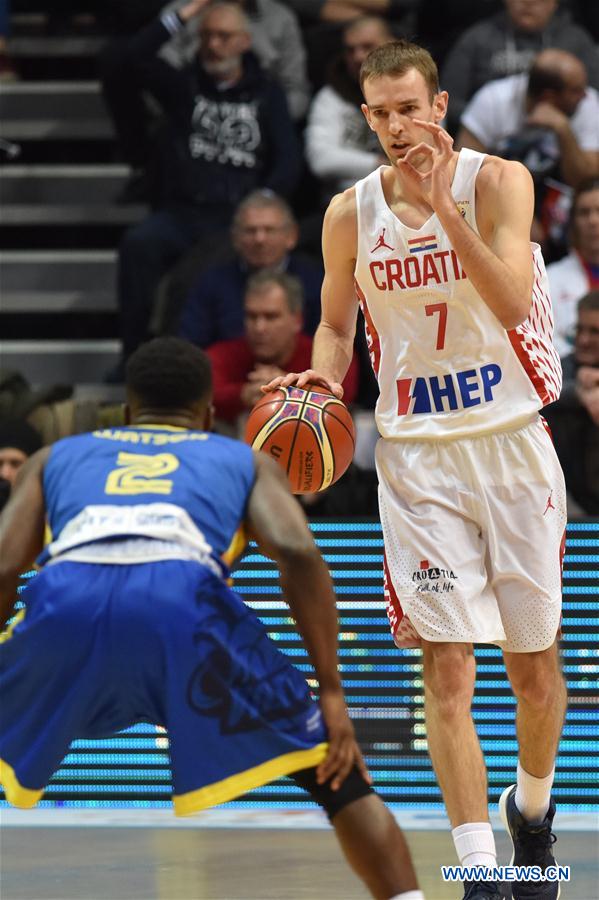 (SP)CROATIA-ZADAR-BASKETBALL-FIBA WORLD CUP QUALIFIER-CRO VS ROU