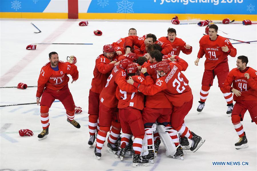 (SP)OLY-SOUTH KOREA-PYEONGCHANG-ICE HOCKEY-MEN'S GOLD MEDAL GAME-OAR VS GER