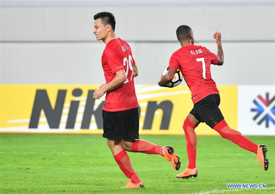 (SP)CHINA-GUANGHZOU-SOCCER-AFC CHAMPIONS LEAGUE-GROUP G (CN)