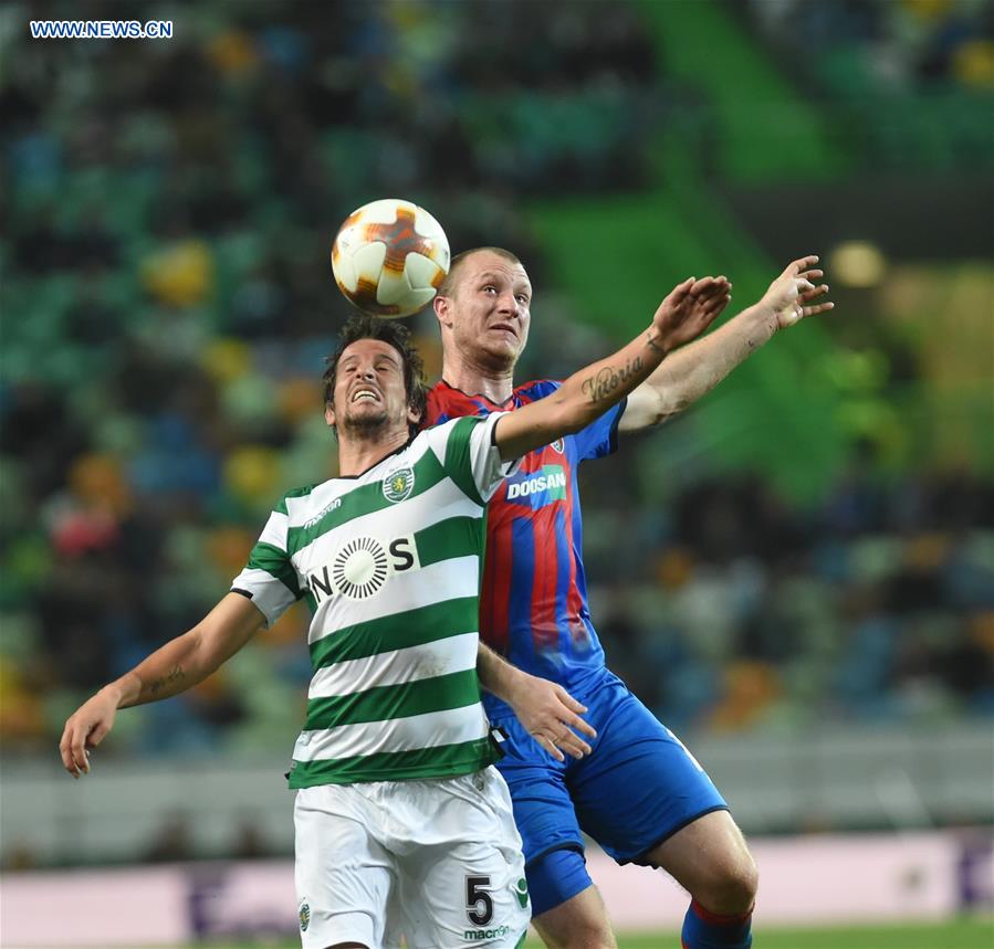 (SP)PORTUGAL-LISBON-EUROPA LEAGUE-SPORTING VS PLZEN