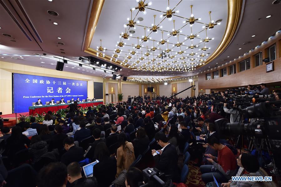 (TWO SESSIONS)CHINA-BEIJING-CPPCC-PRESS CONFERENCE-WELLBEING OF THE PEOPLE (CN)