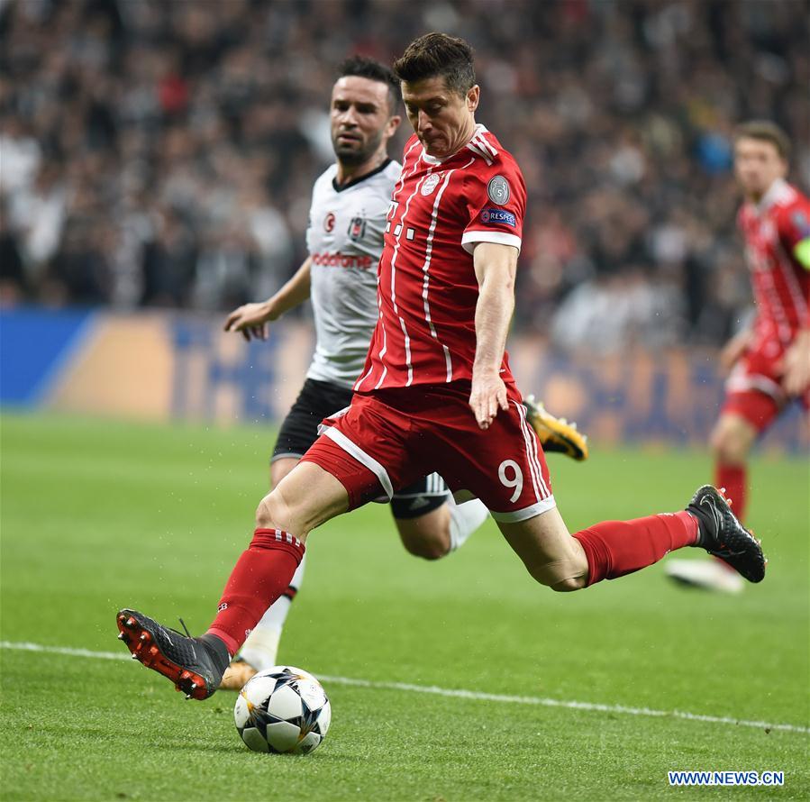 (SP)TURKEY-ISTANBUL-SOCCER-UEFA CHAMPIONS LEAGUE-BESIKTAS VS BAYERN MUNICH