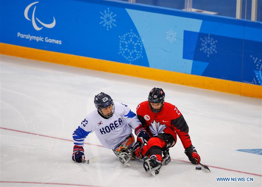 (SP)OLY-PARALYMPIC-SOUTH KOREA-GANGNEUNG-ICE HOCKEY-MIXED PLAY-OFFS SEMIFINAL-CANADA VS SOUTH KOREA