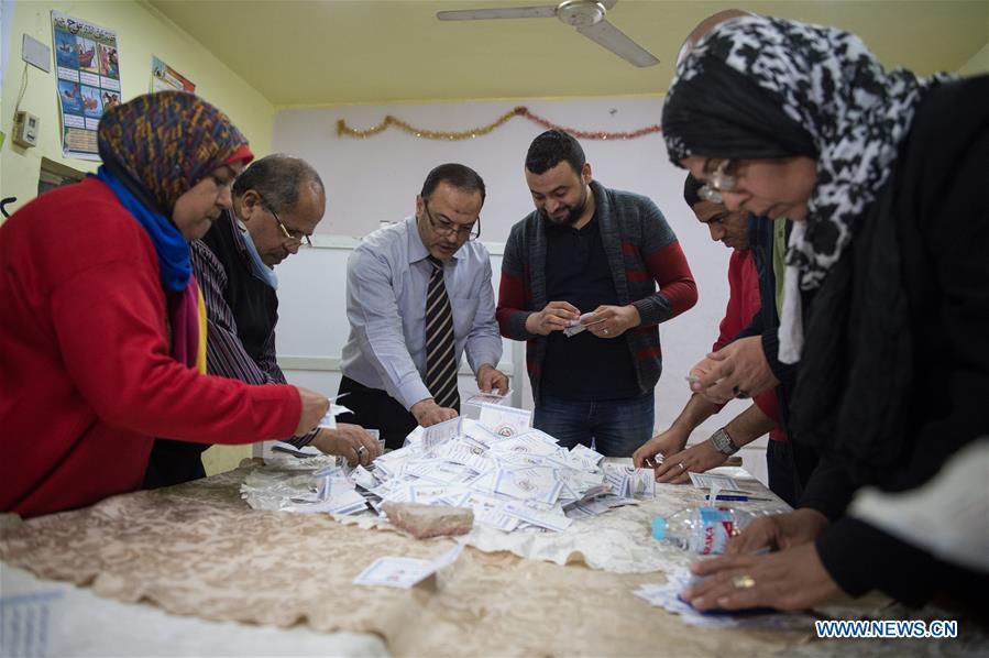 EGYPT-CAIRO-PRESIDENTIAL ELECTION-VOTE-COUNTING