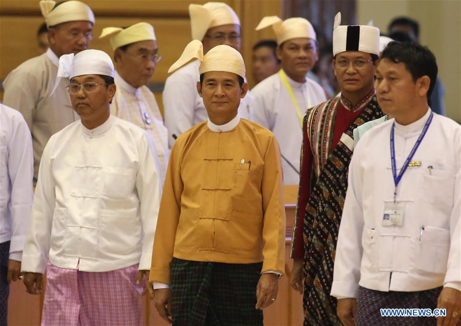 MYANMAR-NAY PYI TAW-PRESIDENT