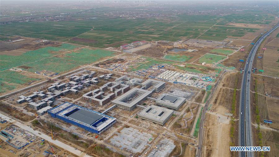 CHINA-XIONGAN NEW AREA-ANNIVERSARY-AERIAL VIEW (CN)