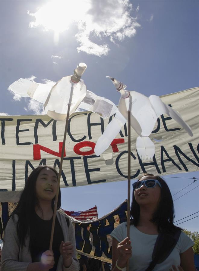 CANADA-VANCOUVER-EARTH DAY-PARADE