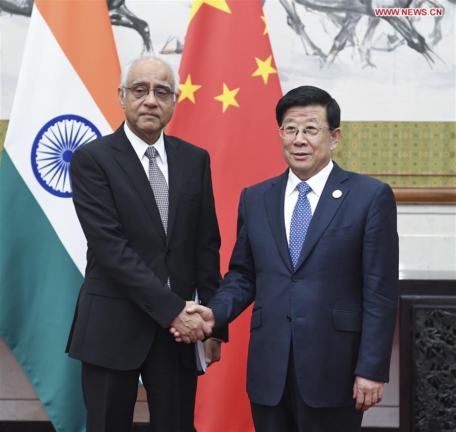 CHINA-INDIA-ZHAO KEZHI-MEETING (CN)