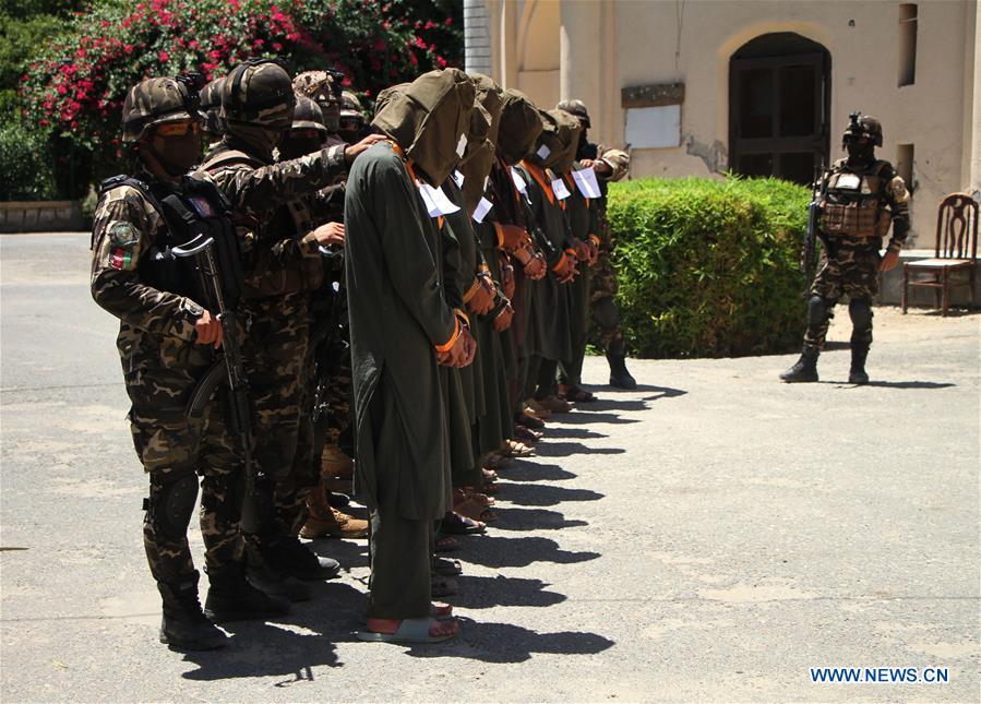 AFGHANISTAN-NANGARHAR-SUSPECTED MILITANTS-ARREST