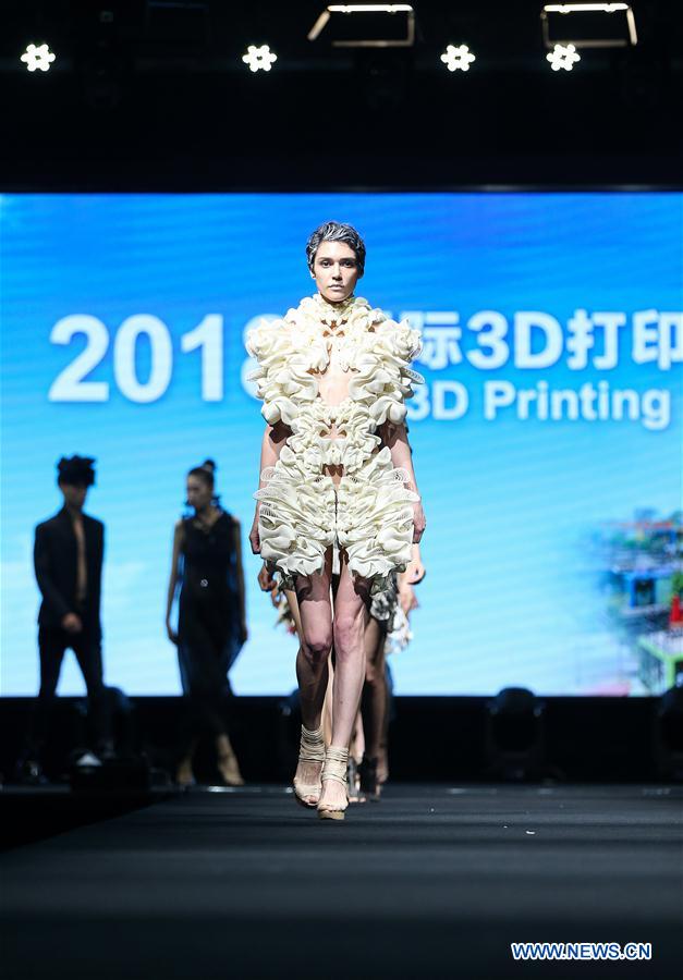 CHINA-SHANGHAI-3D PRINTING-FASHION SHOW (CN)