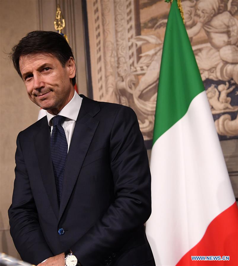 ITALY-ROME-GIUSEPPE CONTE-PM-DESIGNATE