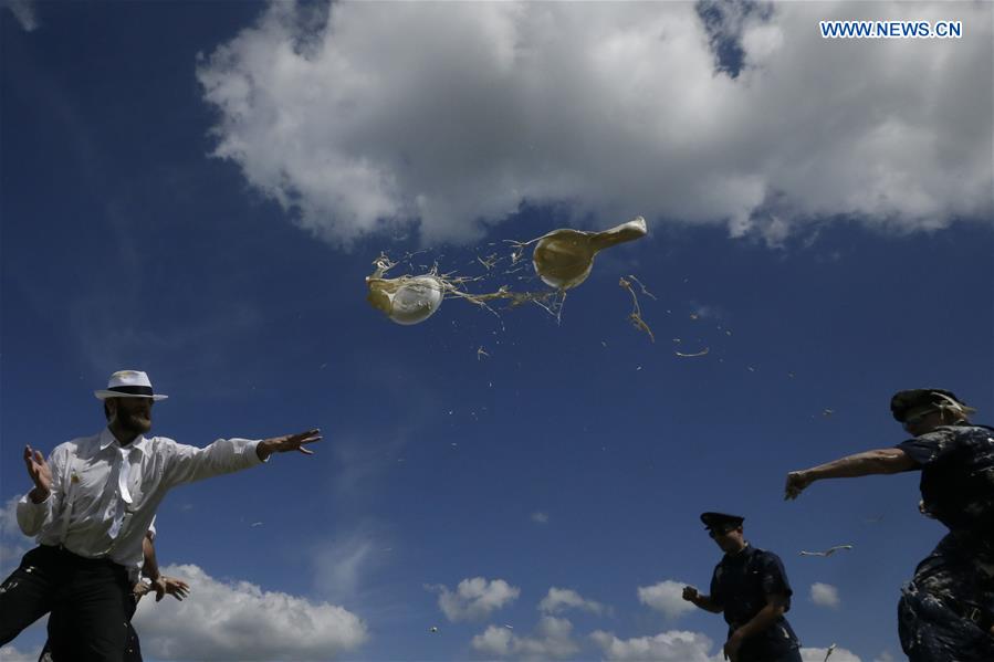 BRITAIN-KENT-CUSTARD PIE CHAMPIONSHIP