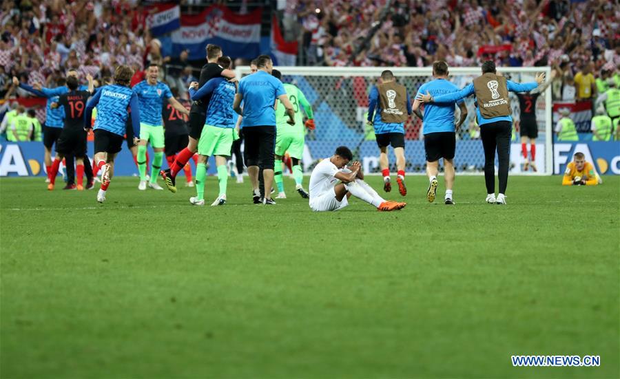 (SP)RUSSIA-MOSCOW-2018 WORLD CUP-SEMIFINAL-ENGLAND VS CROATIA