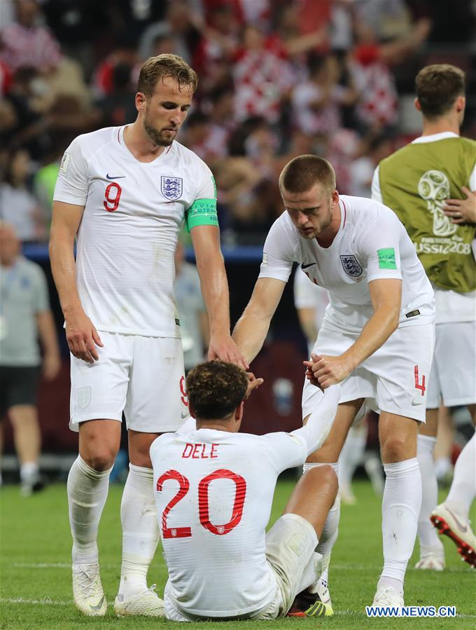 (SP)RUSSIA-MOSCOW-2018 WORLD CUP-SEMIFINAL-ENGLAND VS CROATIA