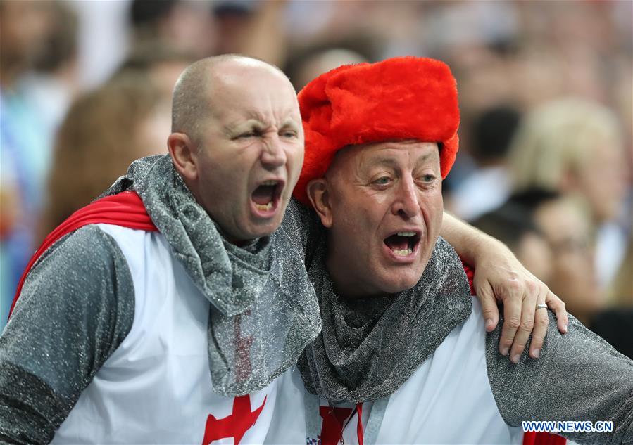 (SP)RUSSIA-MOSCOW-2018 WORLD CUP-SEMIFINAL-ENGLAND VS CROATIA