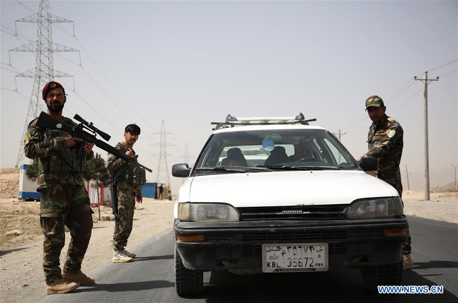 AFGHANISTAN-KABUL-FIGHTING-SECURITY CHECKPOINT