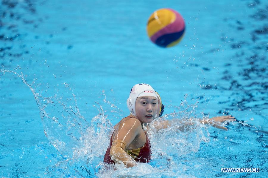 (SP)INDONESIA-JAKARTA-ASIAN GAMES-WATER POLO-CHINA VS KAZAKHSTAN