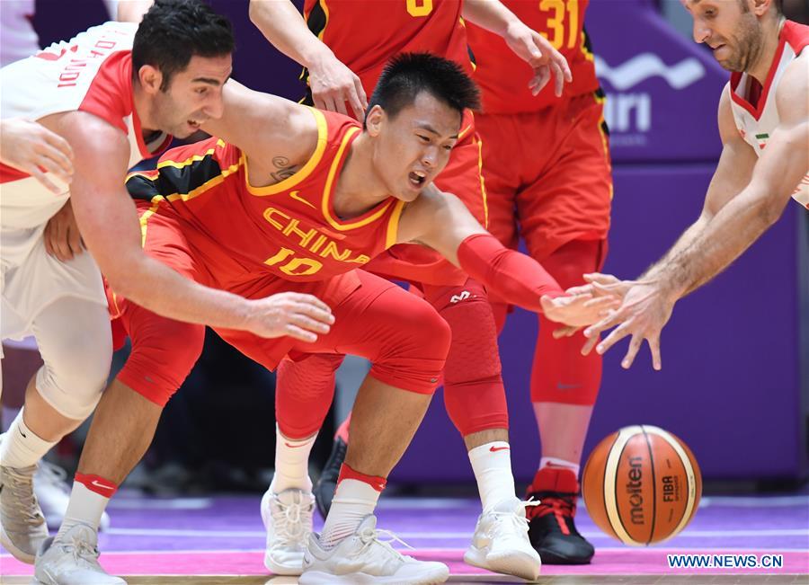 (SP)INDONESIA-JAKARTA-ASIAN GAMES-MEN'S BASKETBALL FINAL-CHINA VS IRAN