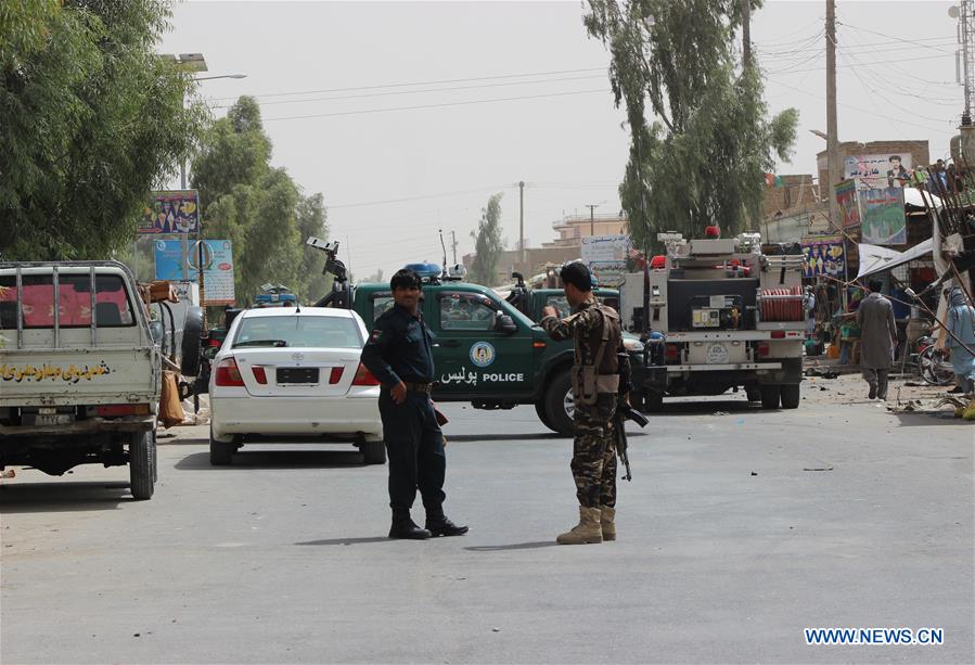 AFGHANISTAN-HELMAND-SUICIDE ATTACK