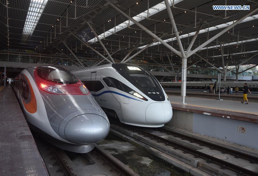 CHINA-HONG KONG-HIGH-SPEED RAILWAY-OPENING (CN)