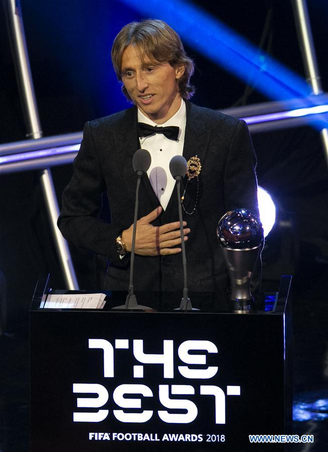 (SP)BRITAIN-LONDON-THE BEST FIFA FOOTBALL AWARDS