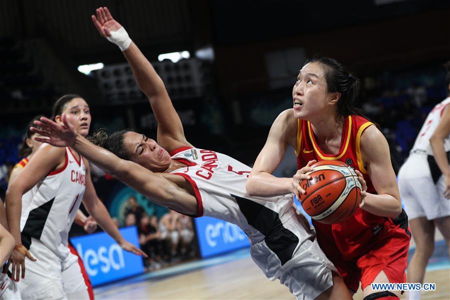 (SP)SPAIN-TENERIFE-FIBA WOMEN'S BASKETBALL WORLD CUP-CHINA-CANADA