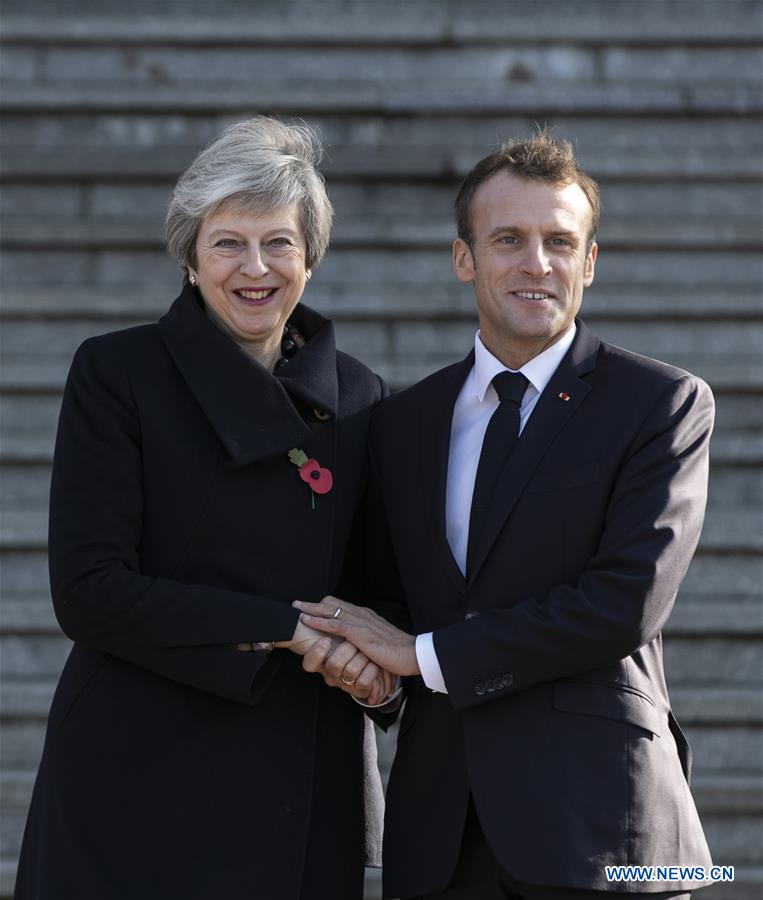 FRANCE-ALBERT-MACRON-BRITAIN-MAY-VISIT