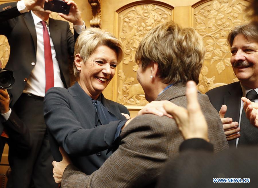 SWITZERLAND-BERN-PARLIAMENT-NEW FEDERAL COUNCILORS