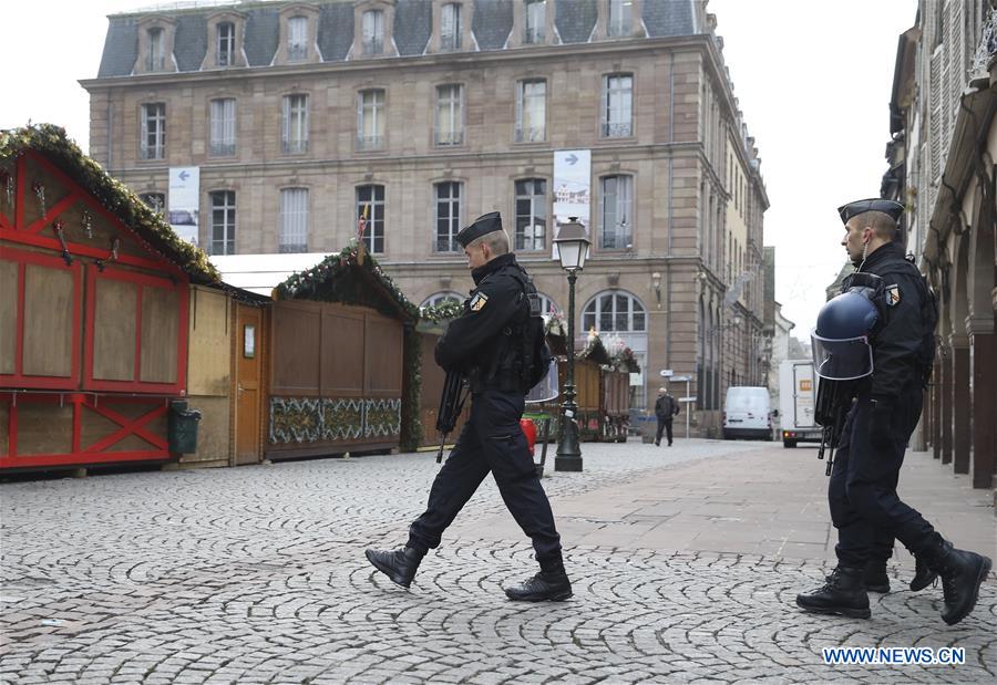 FRANCE-STRASBOURG-SHOOTING-SECURITY