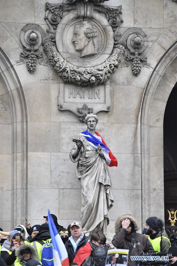 FRANCE-PARIS-"YELLOW VESTS"-PROTEST