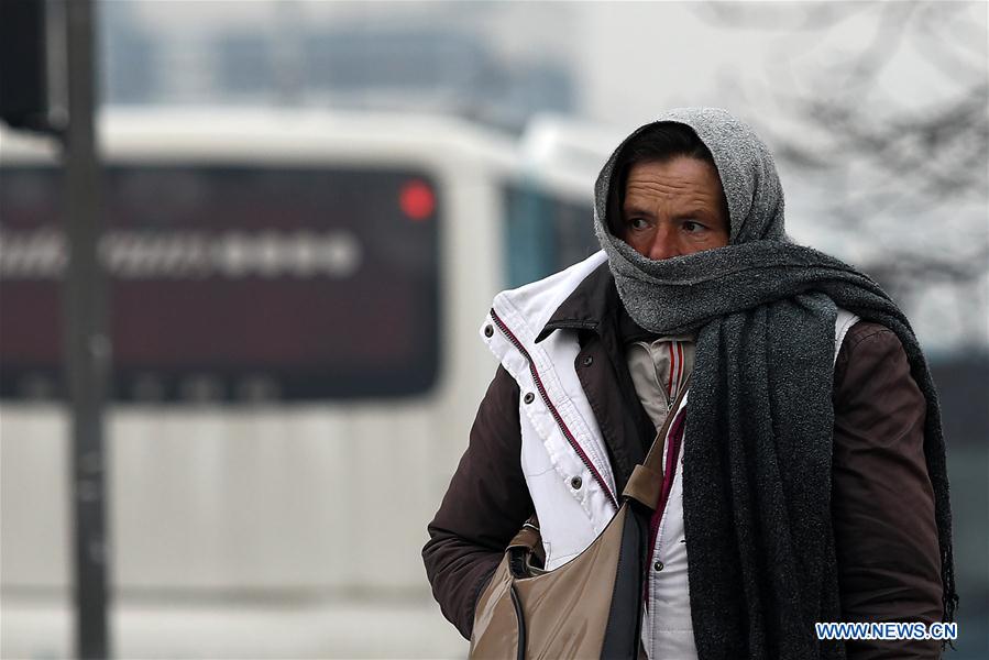 BOSNIA AND HERZEGOVINA-SARAJEVO-HEAVY AIR POLLUTION