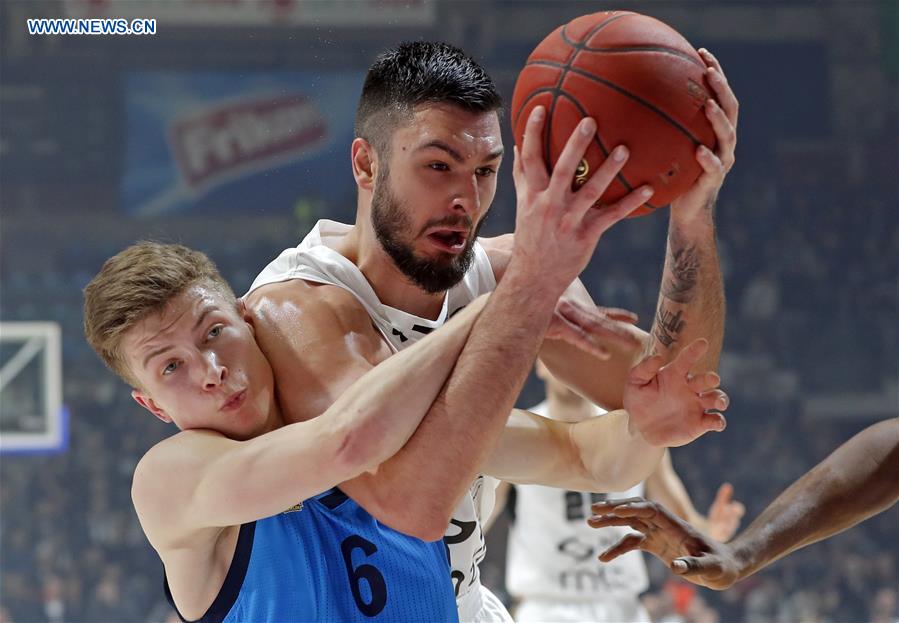 (SP)SERBIA-BELGRADE-BASKETBALL-EUROCUP-PARTIZAN VS ALBA