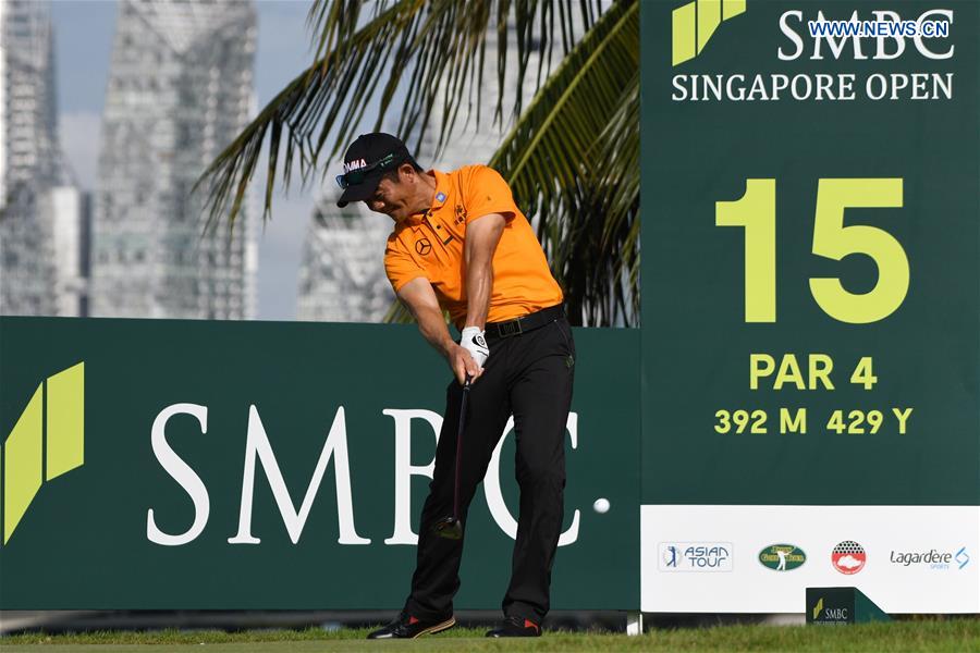 (SP)SINGAPORE-GOLF-SMBC SINGAPORE OPEN-DAY 1