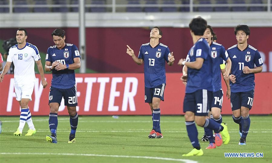 (SP)UAE-AL AIN-SOCCER-AFC ASIAN CUP 2019-GROUP F-JAPAN VS UZBEKISTAN