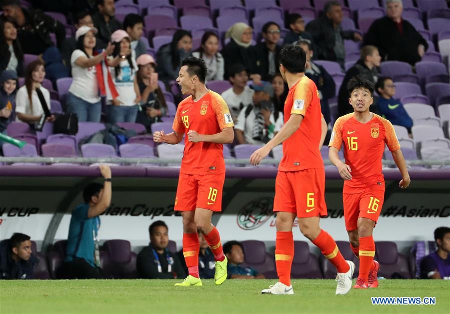 (SP)UAE-AL AIN-SOCCER-AFC ASIAN CUP 2019-CHN VS THA