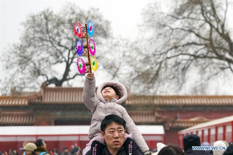 (InPalaceMuseum)CHINA-BEIJING-PALACE MUSEUM-SPRING FESTIVAL (CN)