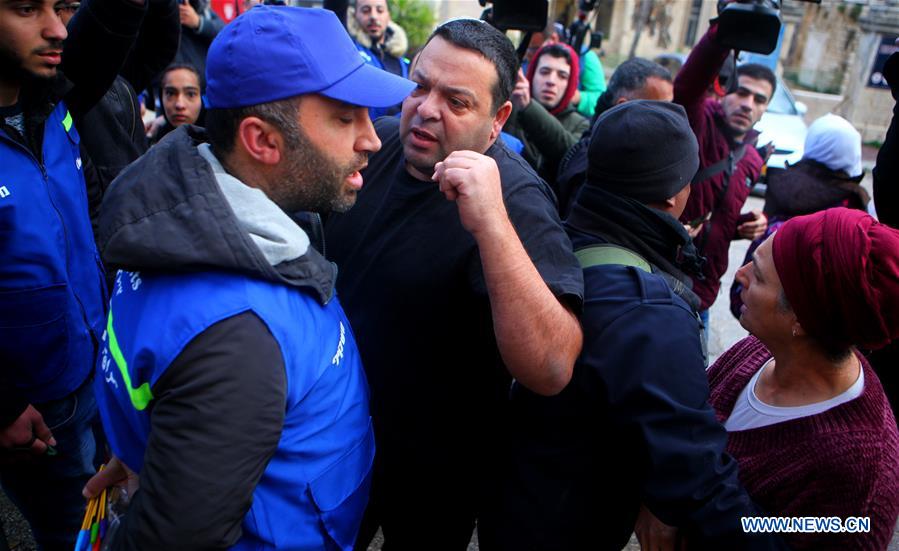 MIDEAST-HEBRON-PROTEST