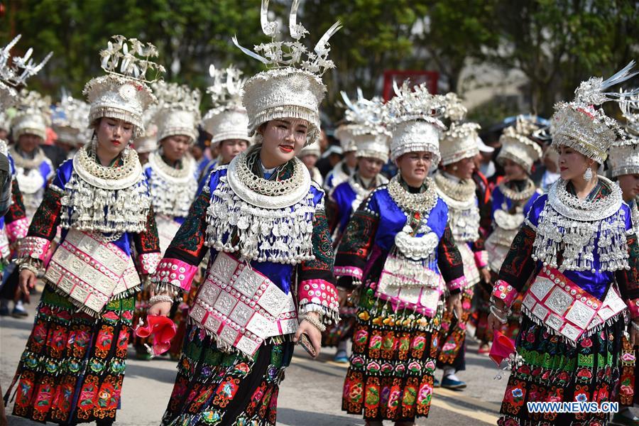 CHINA-GUIZHOU-MIAO ETHNIC GROUP-SISTERS FESTIVAL (CN)